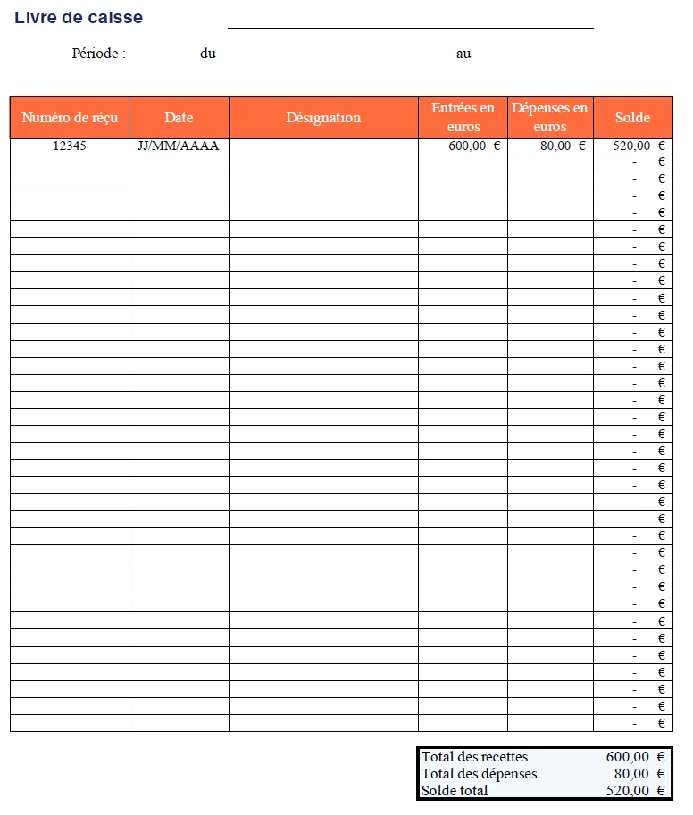 exemple livre de caisse pdf