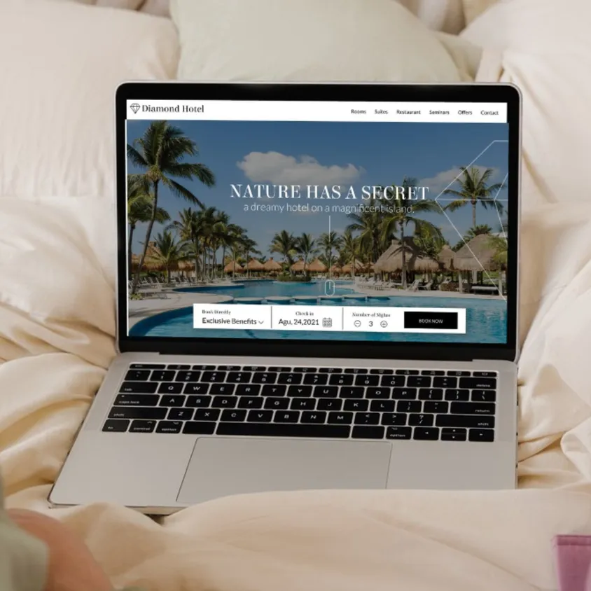 Site internet pour hôtel : création et exemples