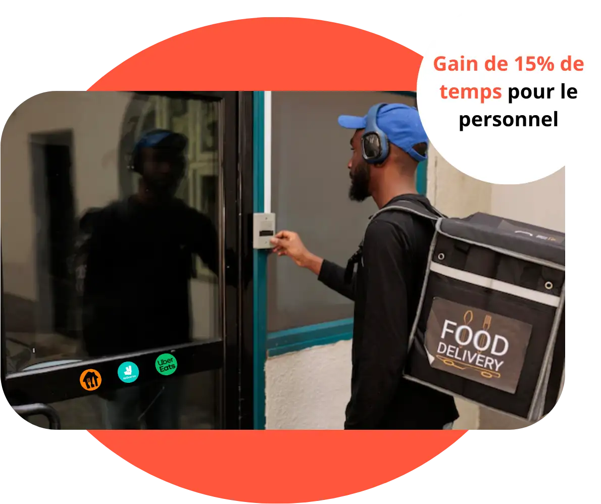Gain de 15% de temps pour le personnel