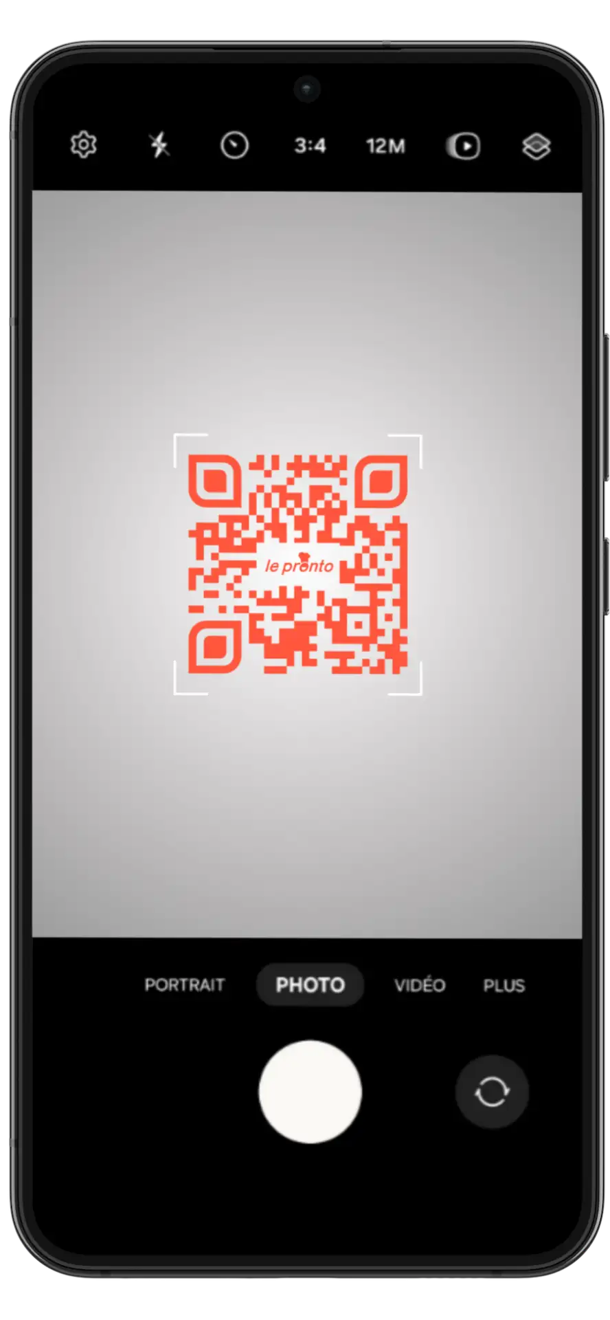Tutoriel Android : viser un QR code de menu Tutoriel Android : viser un QR code de menu