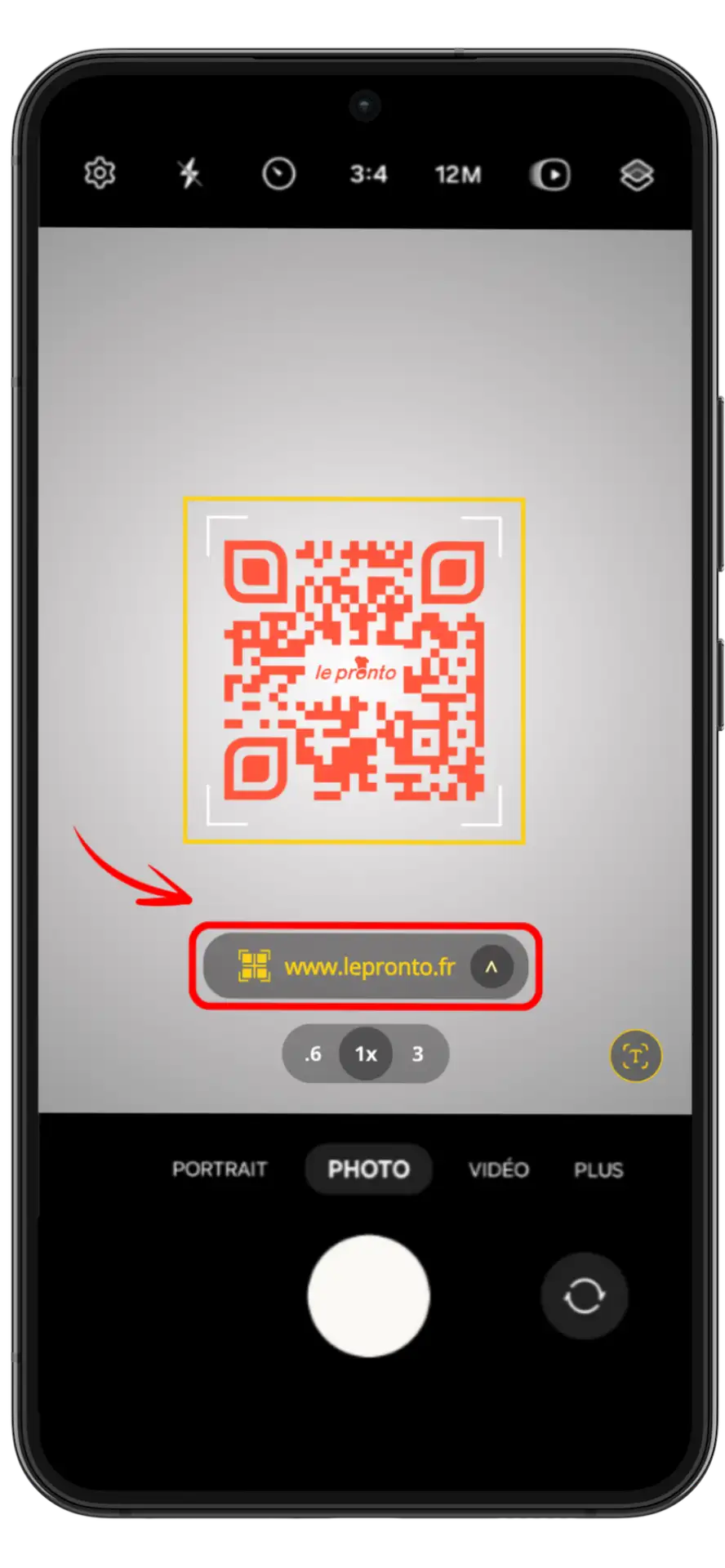Tutoriel Android : accéder au menu du restaurant Tutoriel Android : accéder au menu du restaurant