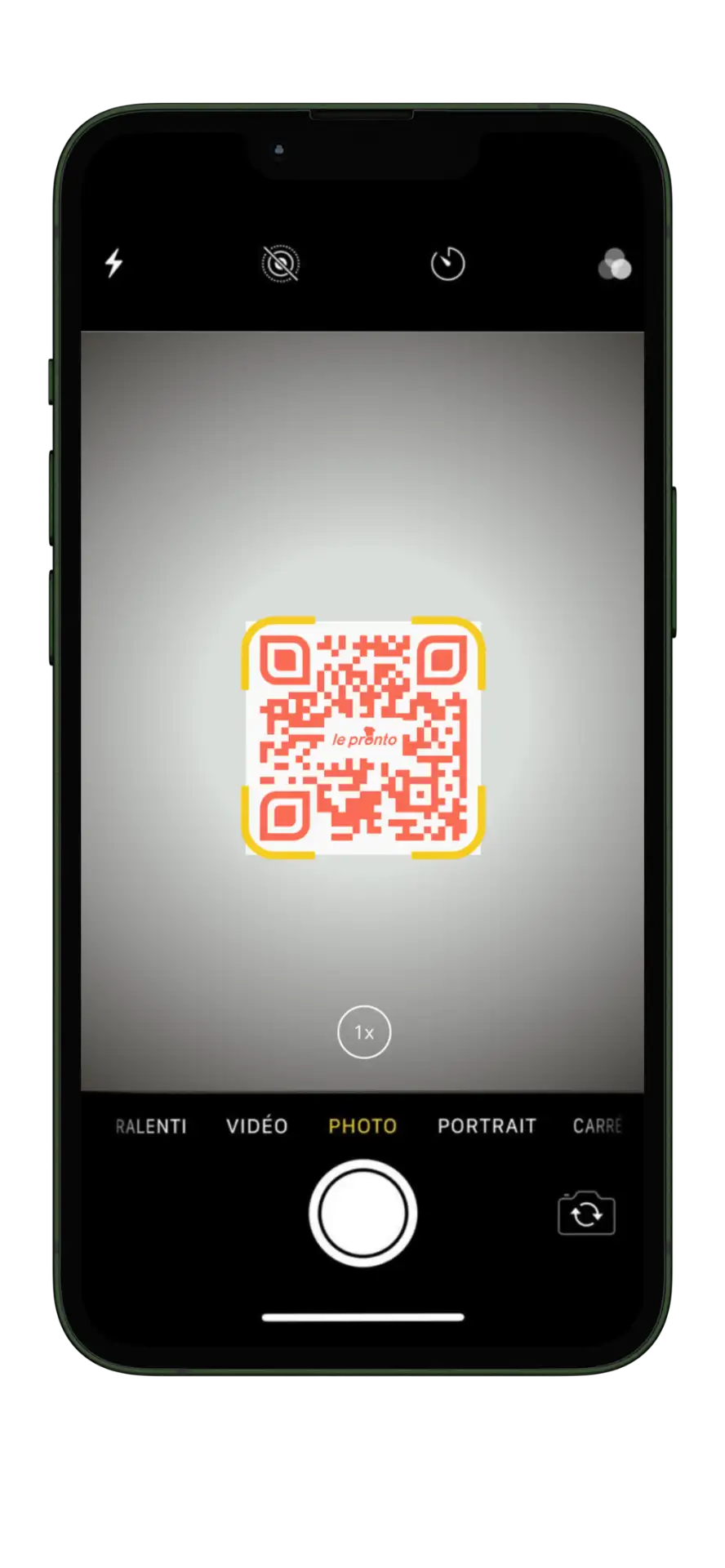 Comment viser un QR code de menu avec un iPhone Comment viser un QR code de menu avec un iPhone