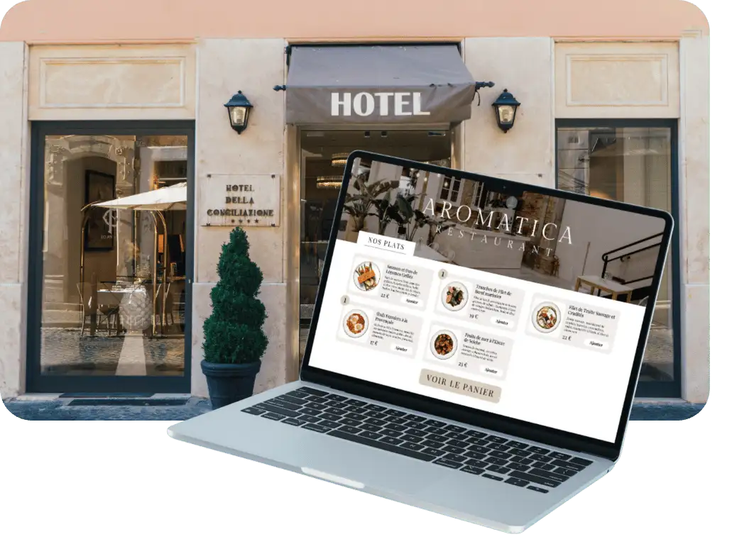 Exemple de site internet pour hôtel restaurant Exemple de site internet pour hôtel restaurant